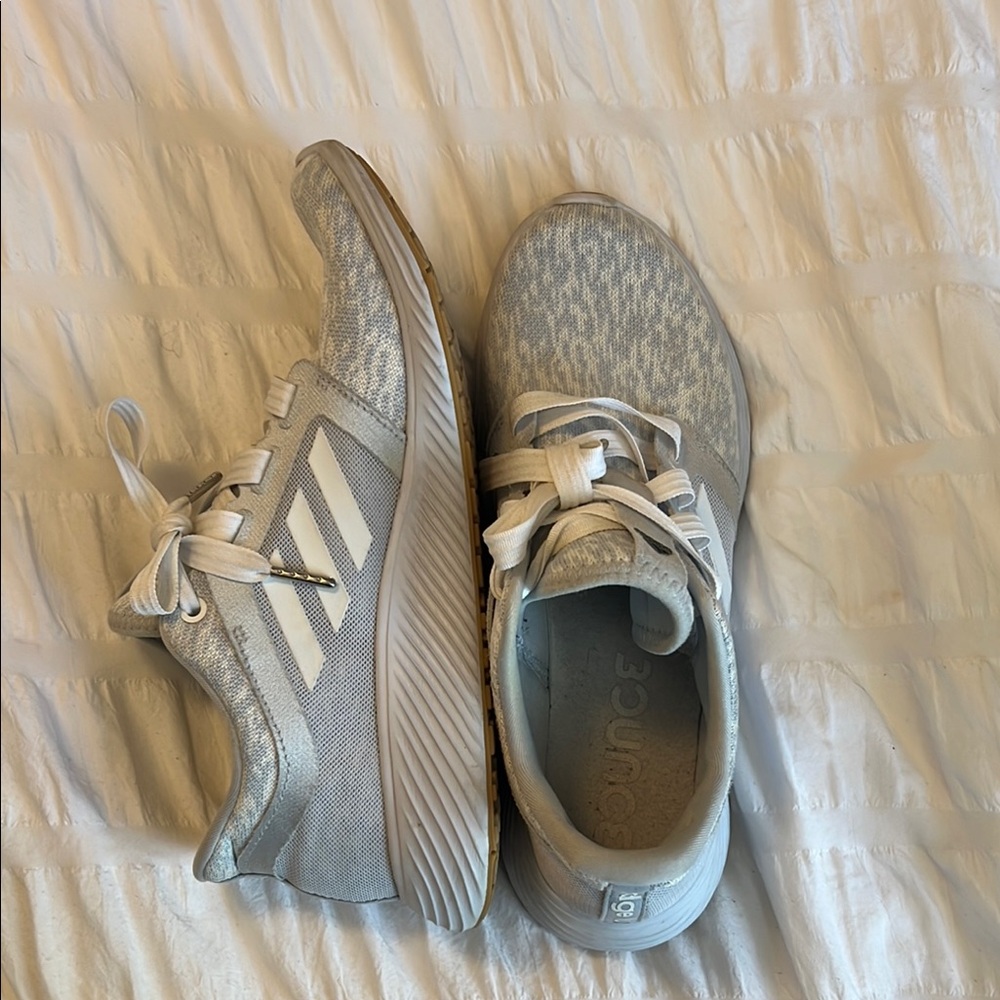 Adidas Light Gray Athletic Sneakers